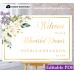 Ivory Flowers Rehearsal Dinner welcome sign template,Rehearsal Dinner welcome sign,(123a)